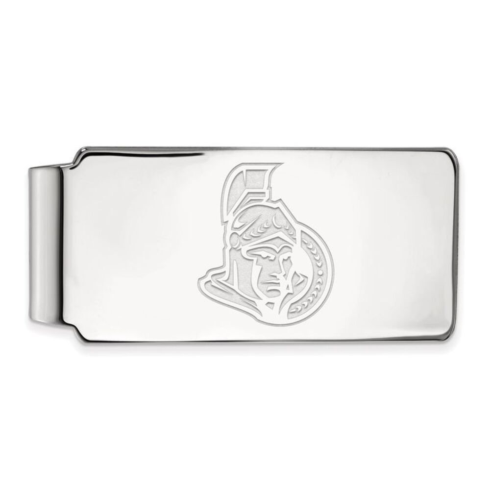 Sterling Silver NHL Ottawa Senators Money Clip